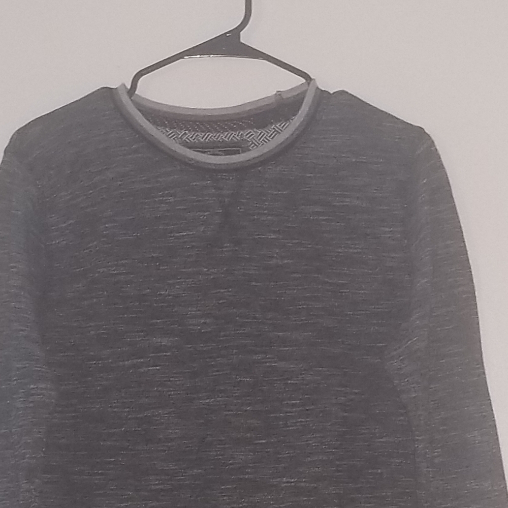 Grey knit heritage sweater